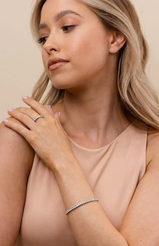 Giselle | Tennis look bracelet - Image 3