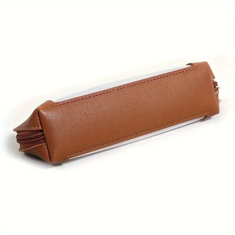 Case - Transparent Design - Faux Leather Finish - Zipper Closure - Practical Organizer - Image 5