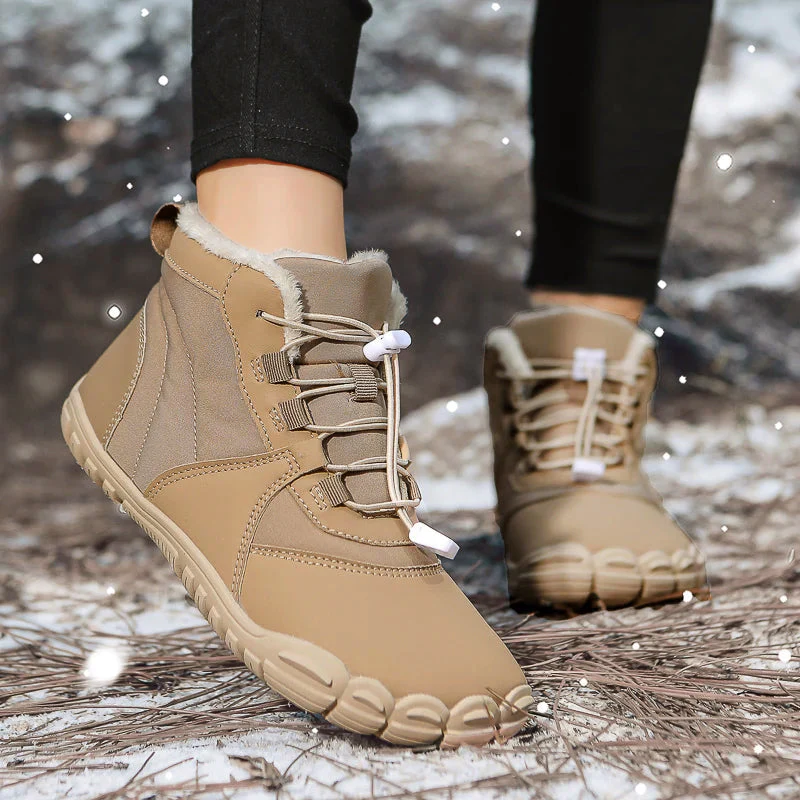 Amelia Ankle-Length Ankle Boots | Warm Lined Lug Sole Ankle Boots - Image 10