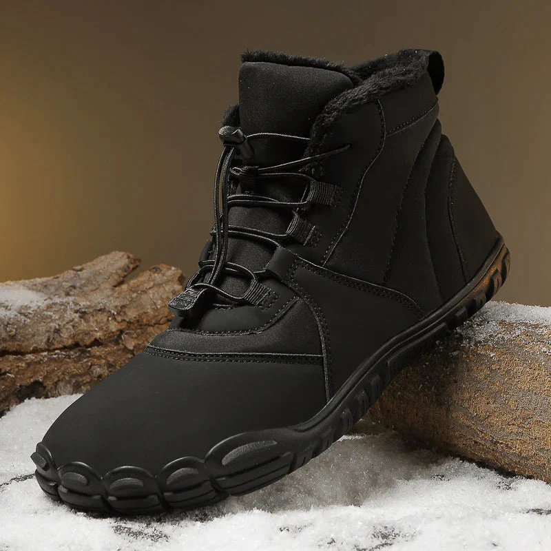 Amelia Ankle-Length Ankle Boots | Warm Lined Lug Sole Ankle Boots - Image 7