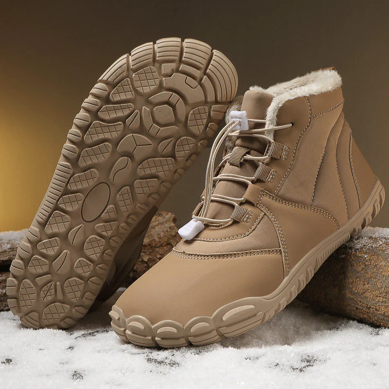 Amelia Ankle-Length Ankle Boots | Warm Lined Lug Sole Ankle Boots - Image 8