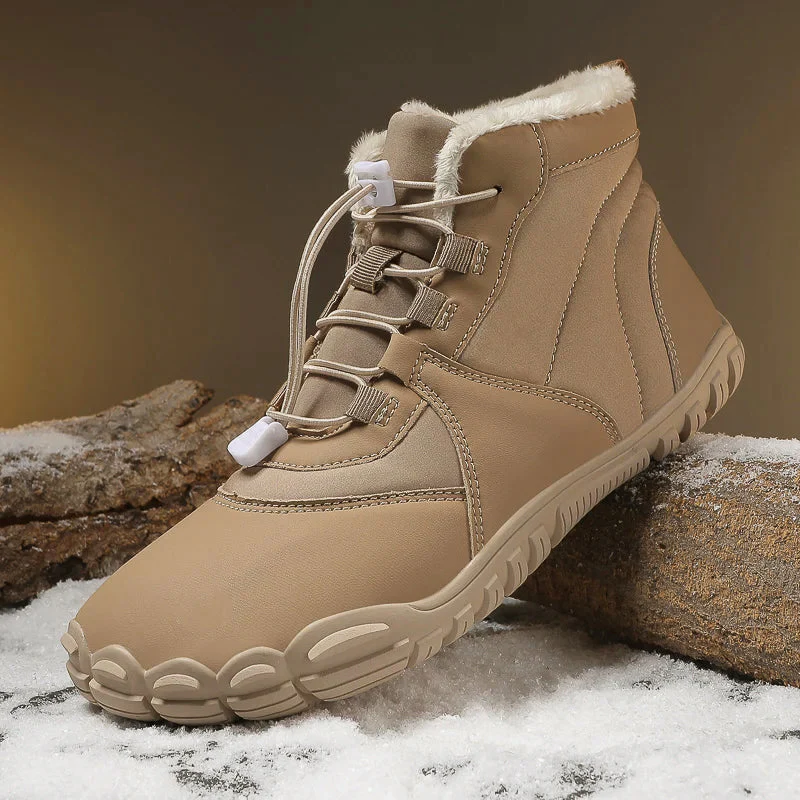Amelia Ankle-Length Ankle Boots | Warm Lined Lug Sole Ankle Boots - Image 9