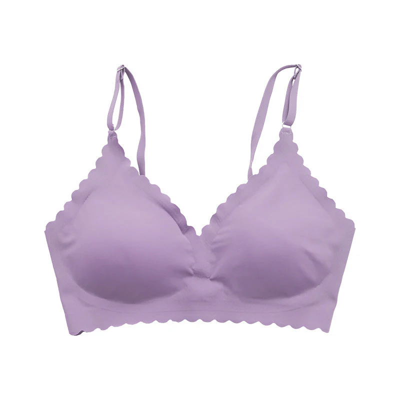 Women's Bralette - Seamless Comfort - Adjustable Straps - Lightly Supportive - Without Underwire - Image 13