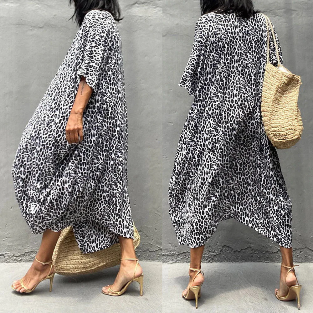 Women's Kimono Cover-Up - Airy Fit - Tie-Dye Design - Open Front - Image 18