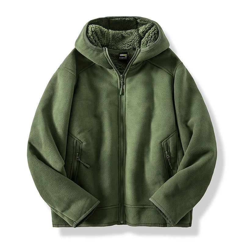 Arthur Relaxed Fit Hoodie | Hooded Full Zip Men’s Hoodie - Image 2
