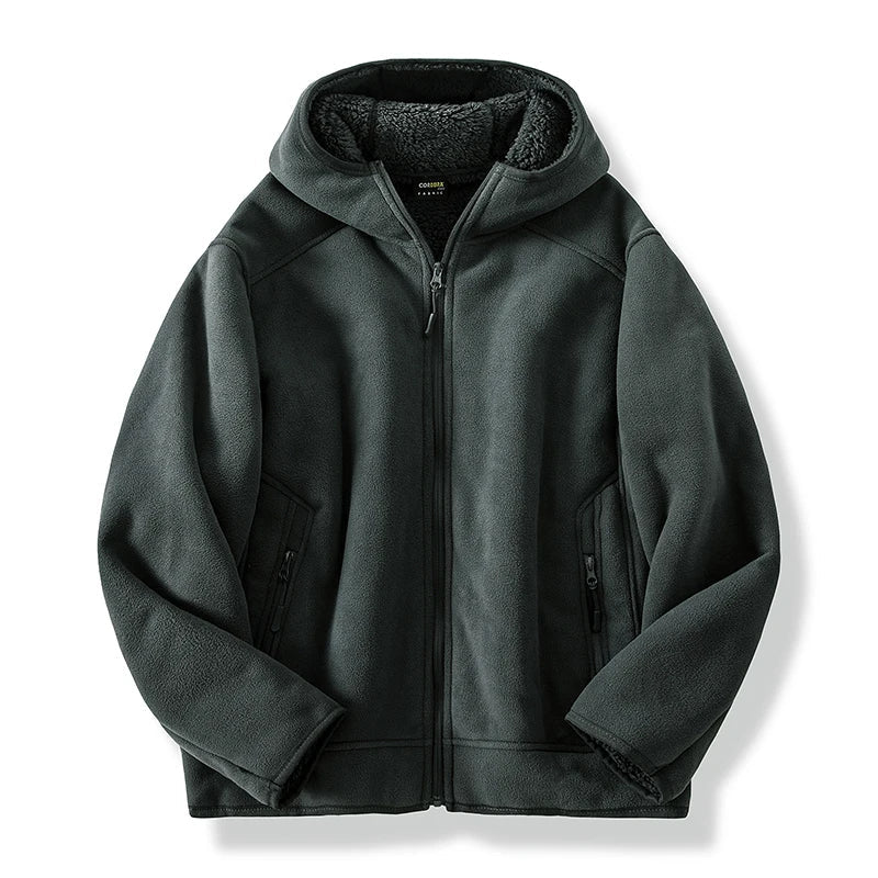 Arthur Relaxed Fit Hoodie | Hooded Full Zip Men’s Hoodie - Image 3