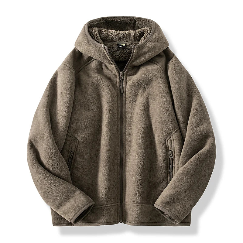 Arthur Relaxed Fit Hoodie | Hooded Full Zip Men’s Hoodie - Image 4