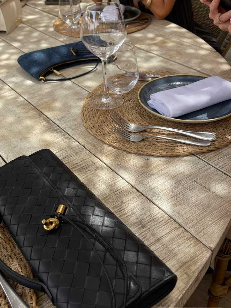 Ladies Clutch Bag - Luxury Woven Design - Flap Closure - Stylish Handle - Image 18