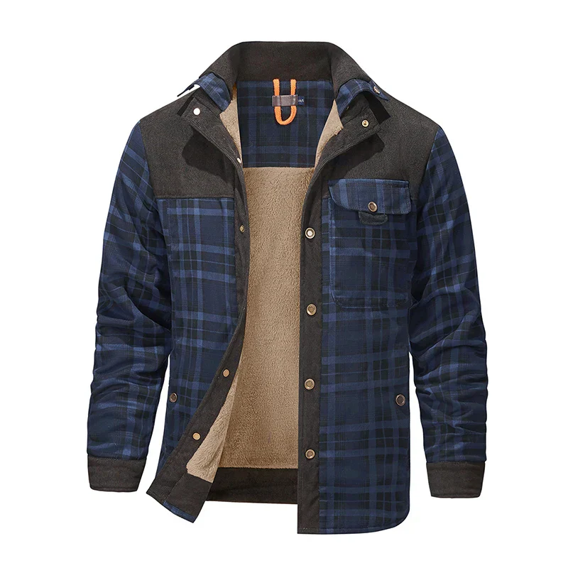 Carlo Fleece-Lined Flannel Jacket | Warm Casual Outerwear - Image 2