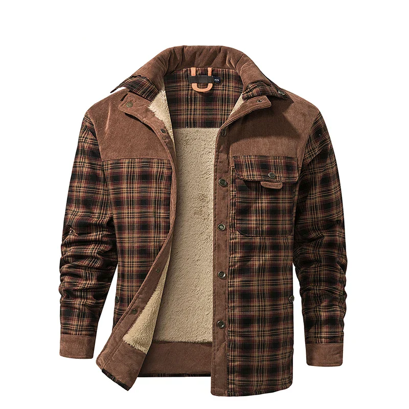Carlo Fleece-Lined Flannel Jacket | Warm Casual Outerwear - Image 3