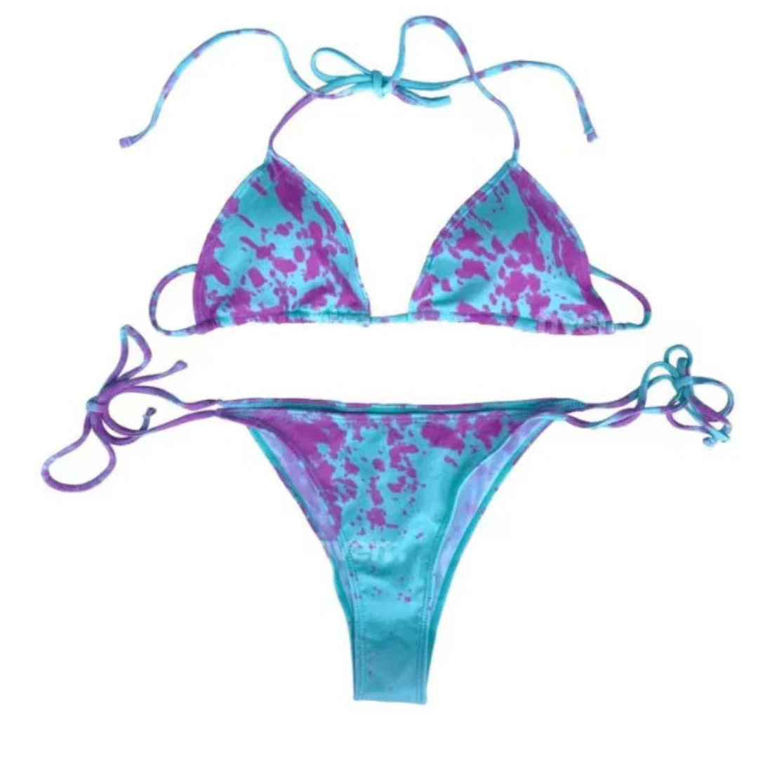 Women's Bikini Top – Triangle Model – Halterneck – Adjustable Straps – Quick-drying - Image 7