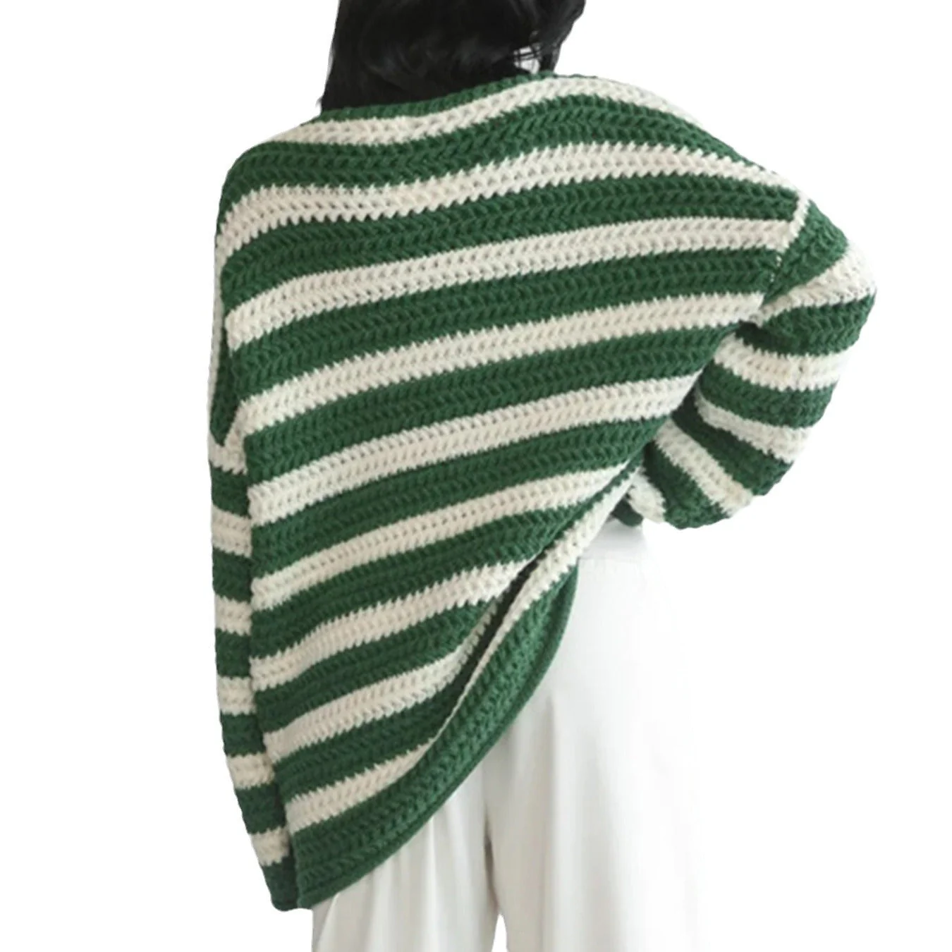 Women's Sweater – Oversized Knit – Soft Fabric – Round Neck – Casual Fit - Image 3