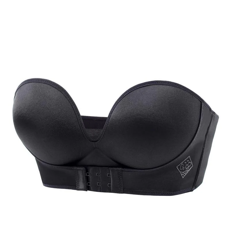 Women's Strapless Bra - Seamless - Molded - With Underwire - Invisible Under Clothing - Image 8