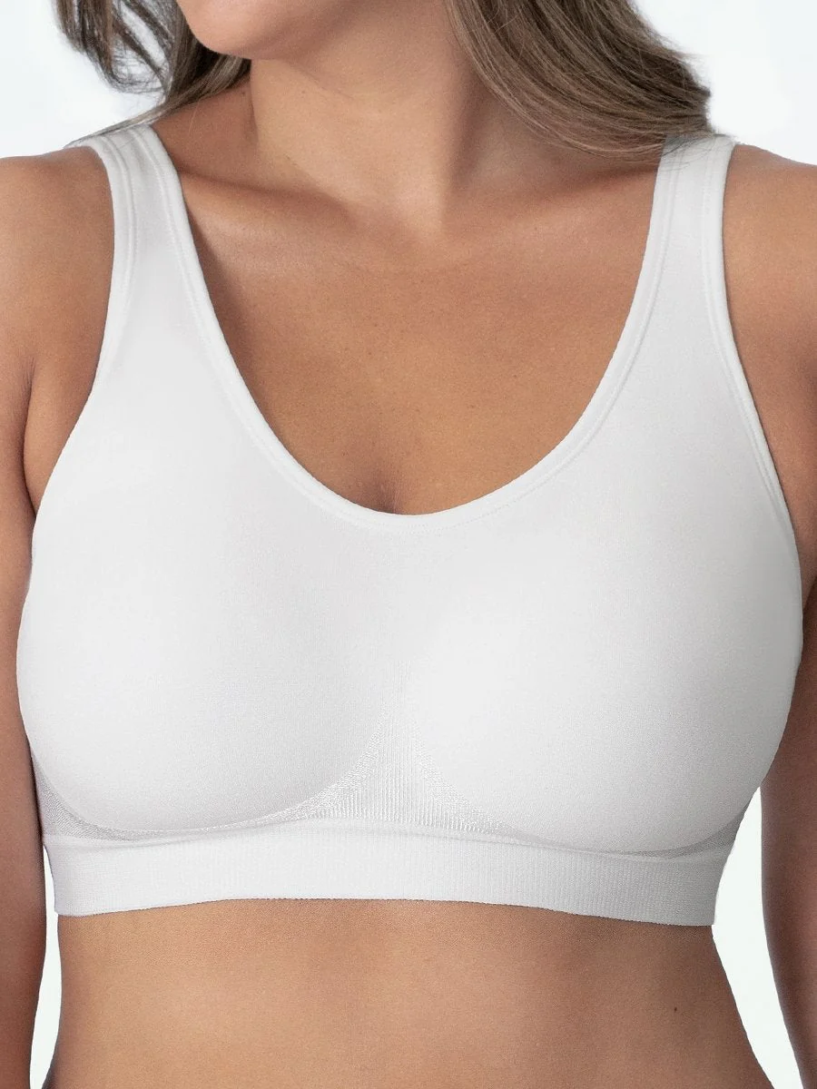 Women's Sports Bra - Racerback - Breathable - Removable Padding - Wide Underband - Image 4
