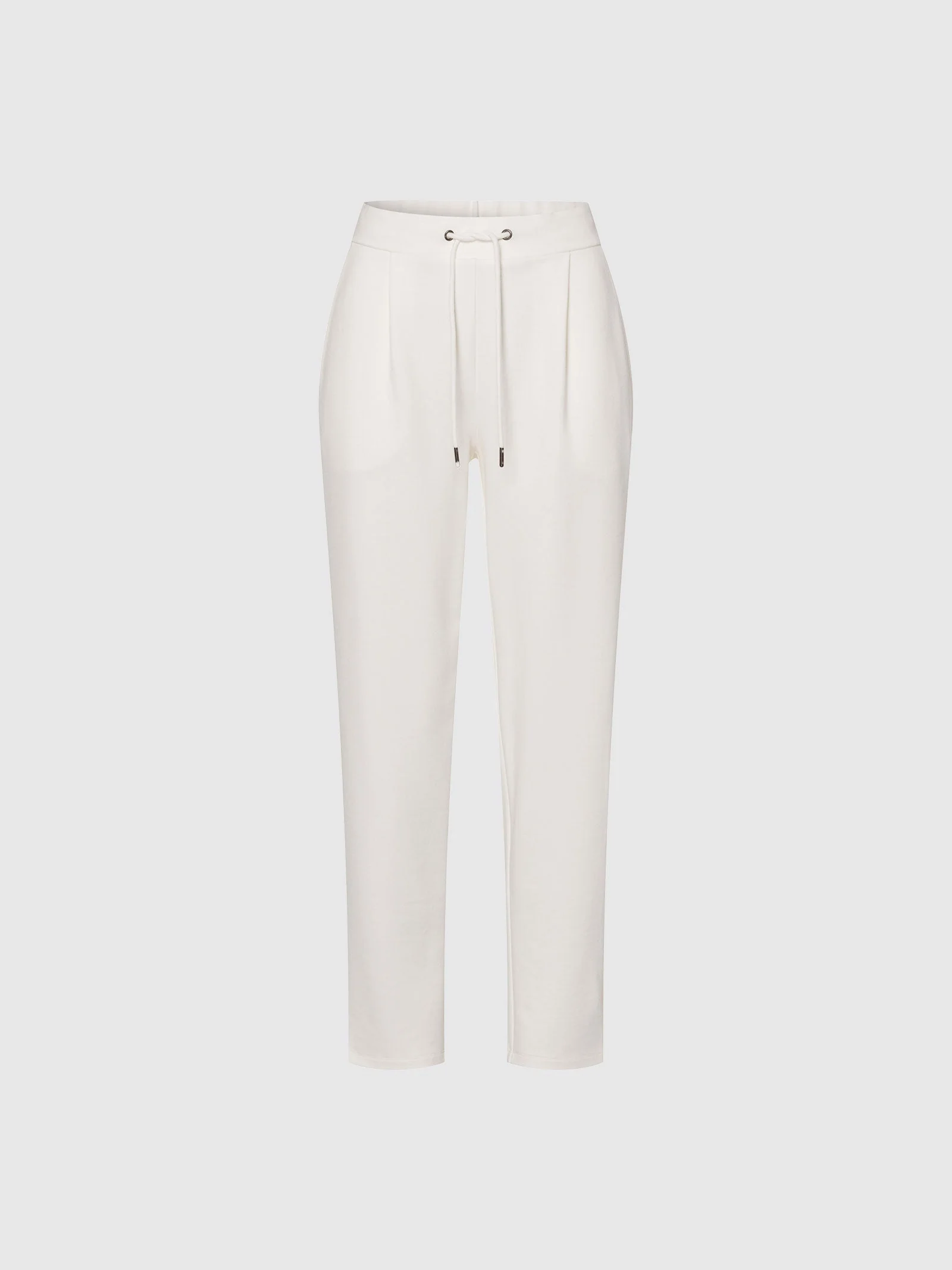 Women's Jogging Pants – Tapered Fit – Elastic Waist with Drawstring – With Pockets - Image 10