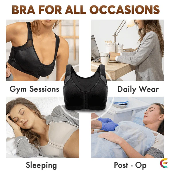 Ladies Sports Bra – Preformed – Racerback – High Support – Breathable Comfort - Image 9