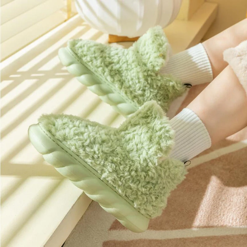 Nima | Cosy Winter slippers with sturdy sole - Image 5
