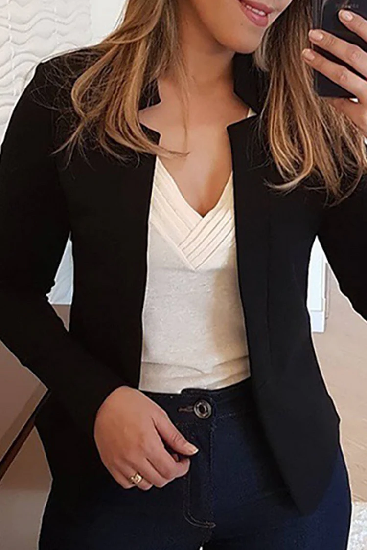 Ladies blazer - elegant tailor-made pink blazer for women - Image 5