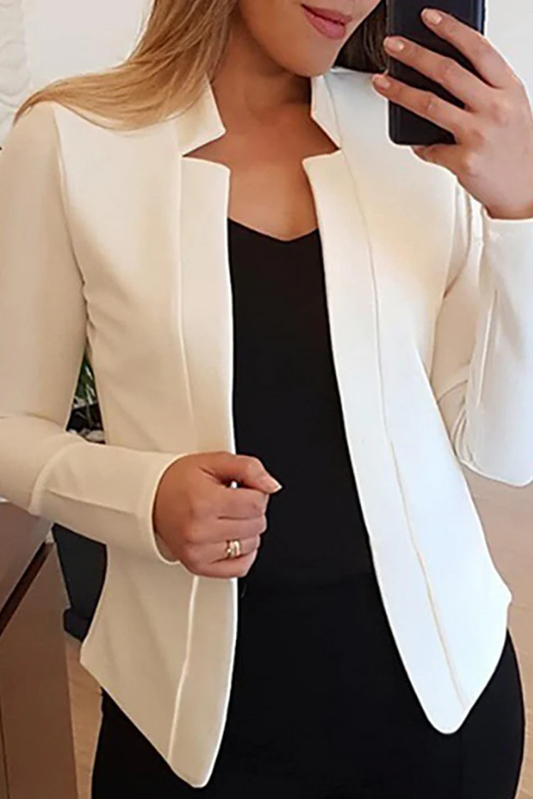 Ladies blazer - elegant tailor-made pink blazer for women - Image 6