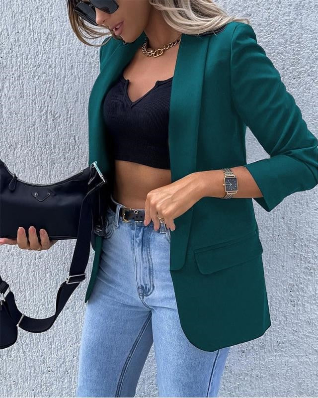 Ladies Blazer – Tailored Model – Single-Breasted – Long Sleeve – Business Casual - Image 6