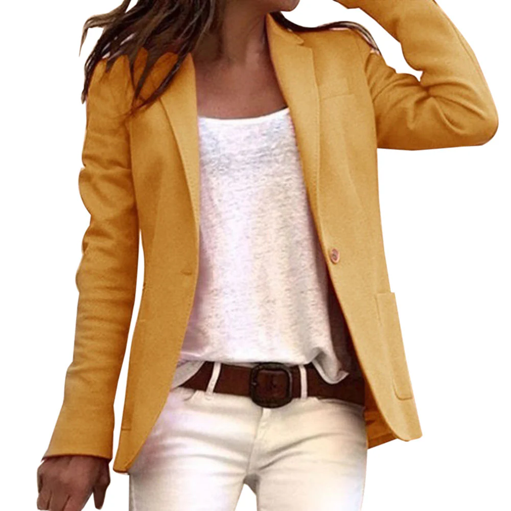 Ladies Blazer – Slim Fit – Tailored Fit – Luxury Textured Fabric - Image 3