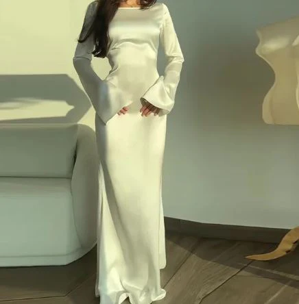Women's Bodycon Dress – Slim Fit – Luxury Fabric – Long Sleeves – Elegant Fit - Image 3