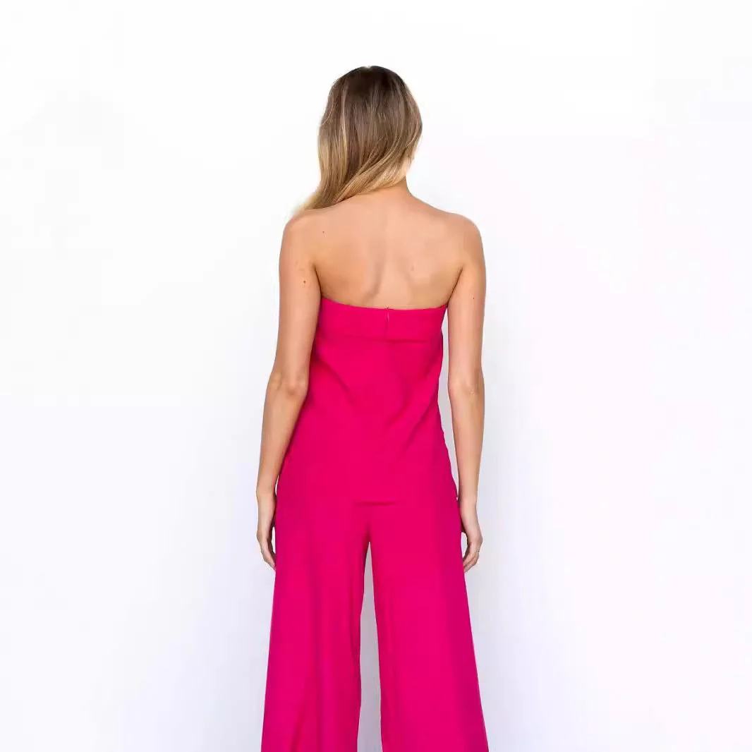 Ladies Co-ord Set – Off-Shoulder Top – High Waist Flared Pants – Flowy Fit - Image 3