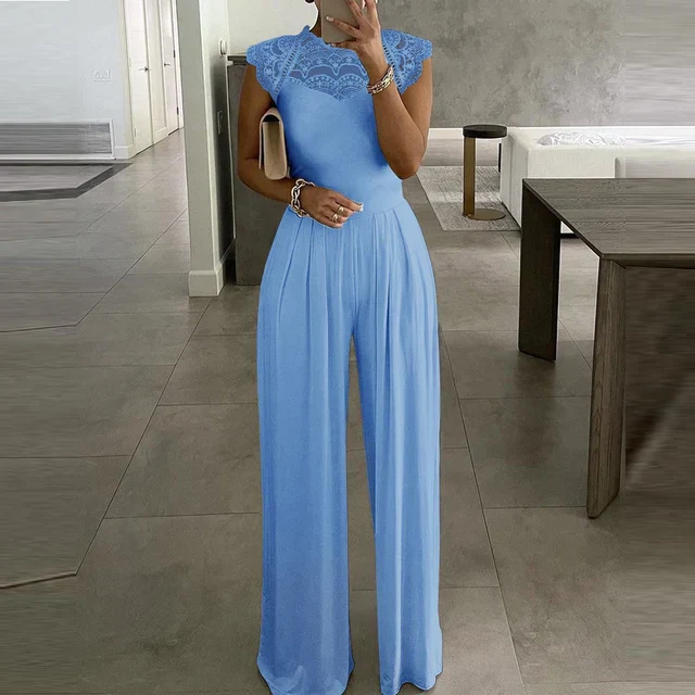 Women's Elegant Jumpsuit for Evening Parties and Nighttime Events - Image 2