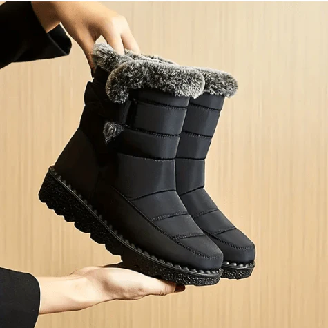 Ladies Ankle Boots – Padded Design – Fur Lining – Anti-Slip Sole – Comfort Fit - Image 3