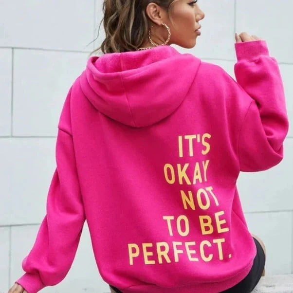 Women's Hoodie – Oversized Fit – Soft Cotton Blend – Long Sleeve – Casual Style - Image 4