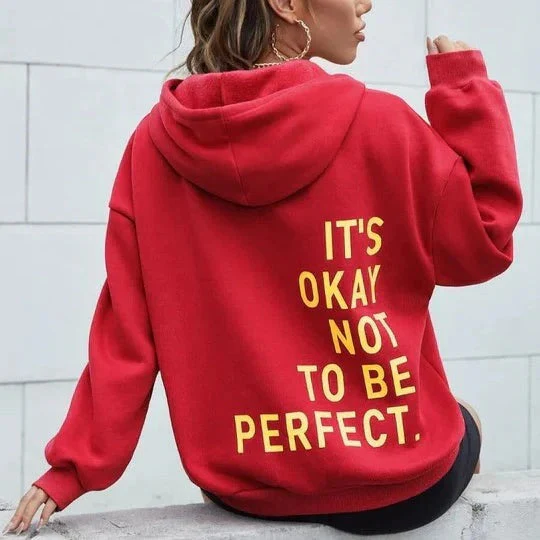 Women's Hoodie – Oversized Fit – Soft Cotton Blend – Long Sleeve – Casual Style - Image 5