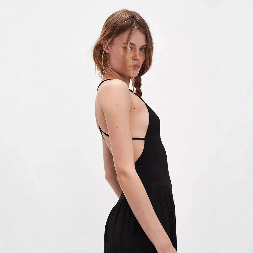 Women's Jumpsuit – Wide Legs – Backless – Spaghetti Straps – Airy Fit - Image 4