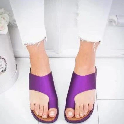 Women's Orthopedic Sandals β Wedge Heel β Open Toe β Soft Breathable Slip-on - Image 2