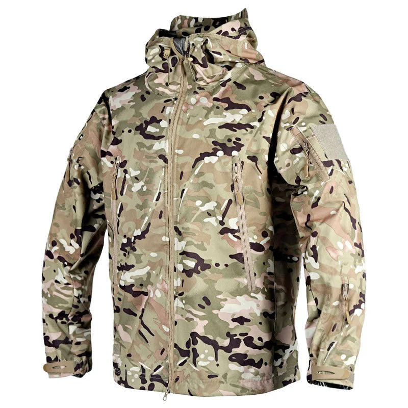 Women's Outdoor Jacket – Water-repellent – Hood with Drawcord – Adjustable Cuffs – Zip pockets - Image 5