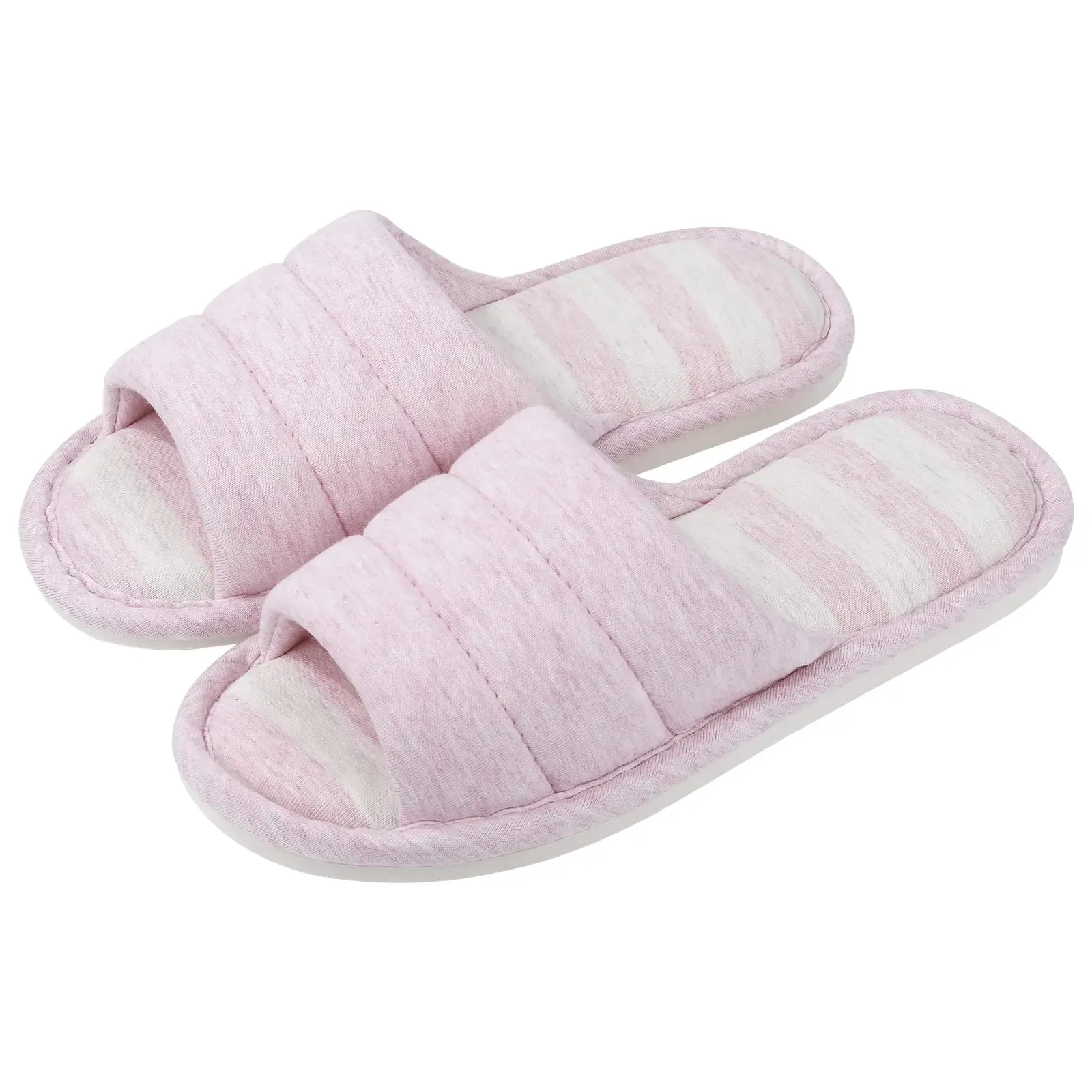 Ladies Slippers – Open Toe – Padded Band – Soft Padded Insole - Image 4