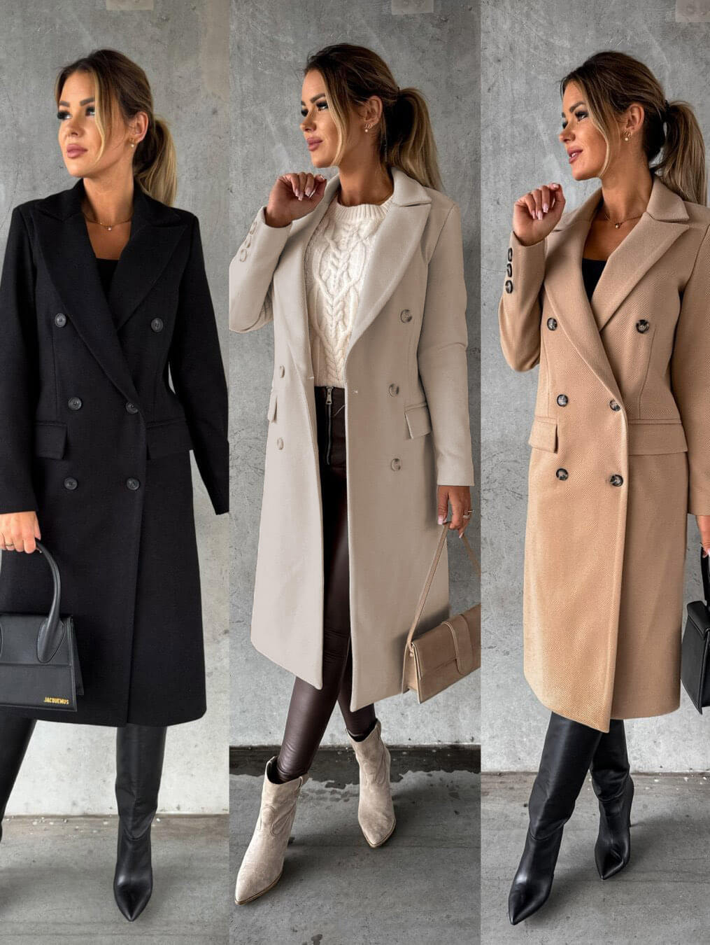 Long Autumn Coat for Women - Image 12