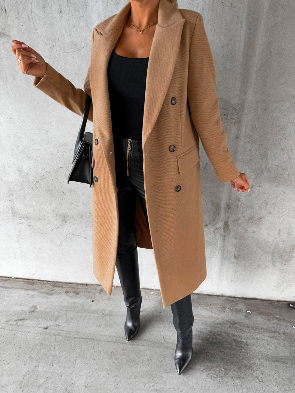 Long Autumn Coat for Women - Image 14