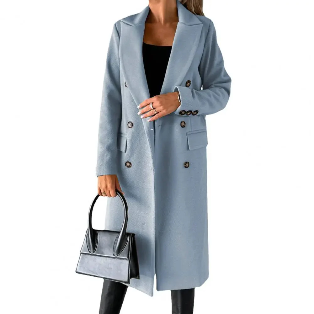 Long Autumn Coat for Women - Image 3