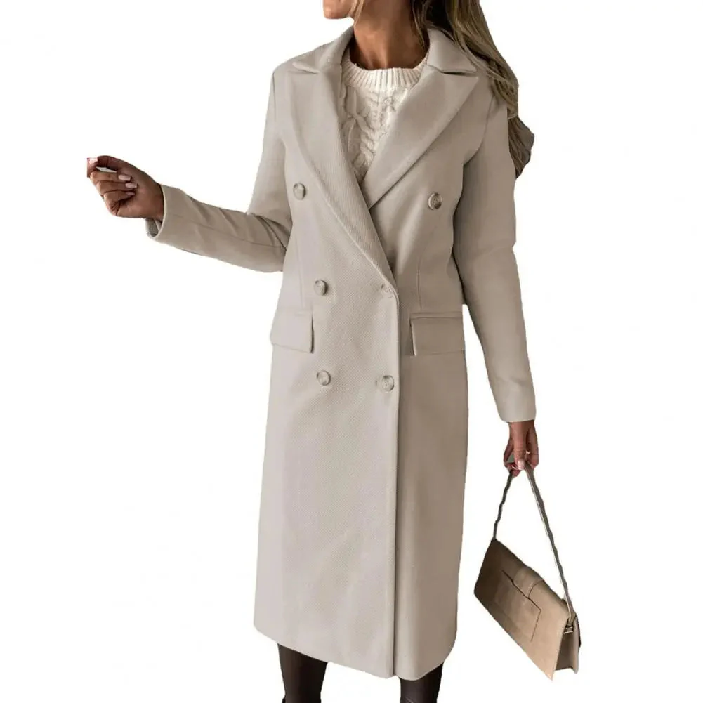 Long Autumn Coat for Women - Image 5