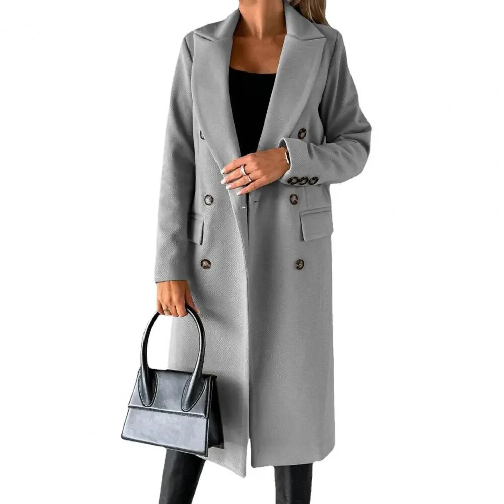 Long Autumn Coat for Women - Image 6