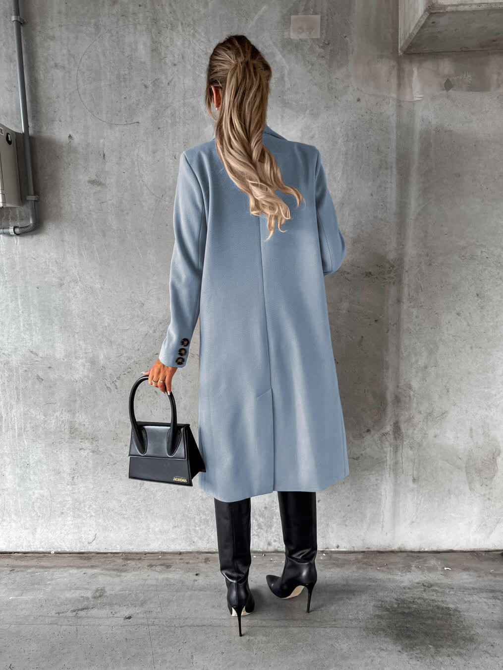 Long Autumn Coat for Women - Image 9