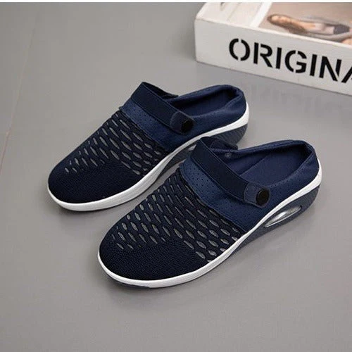 Women's Sandals – Slip-On Ergonomic – Breathable Mesh – Air Cushion Sole – Adjustable Strap - Image 4
