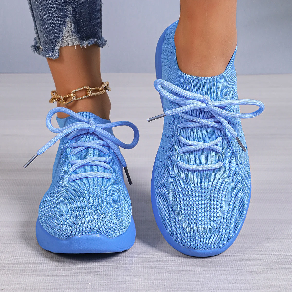 Women's sports shoes – Orthopedic – Breathable mesh – Lightweight – Soft sole - Image 7