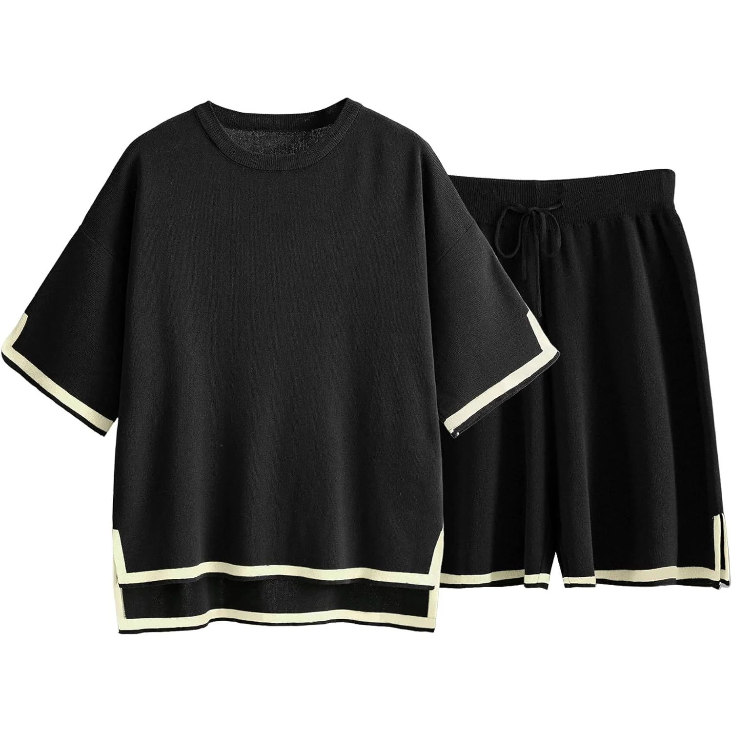 Women's Sweater Set – Relaxed Fit – Soft Breathable Knit – Ribbed Edges – Casual Look - Image 5