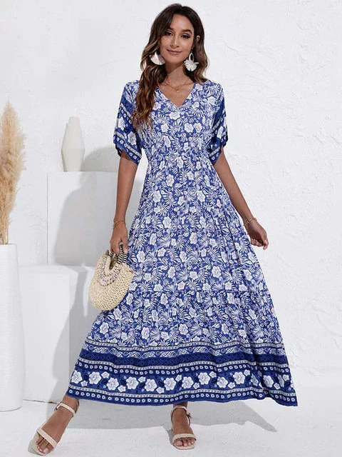 Danielle - Elegant Long Dress for Women - Image 2