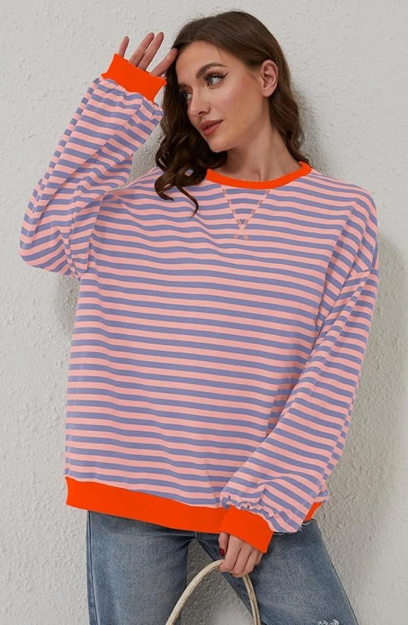 Striped sweater for a modern look - Image 11