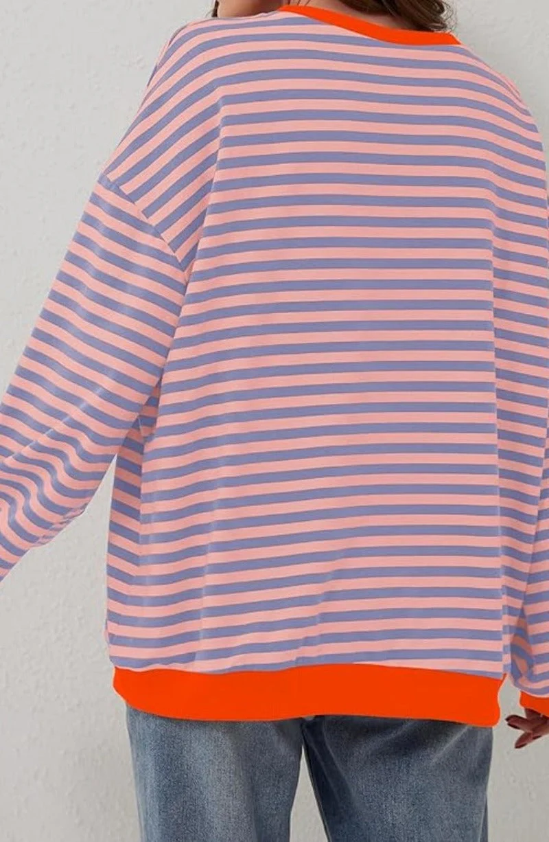 Striped sweater for a modern look - Image 12