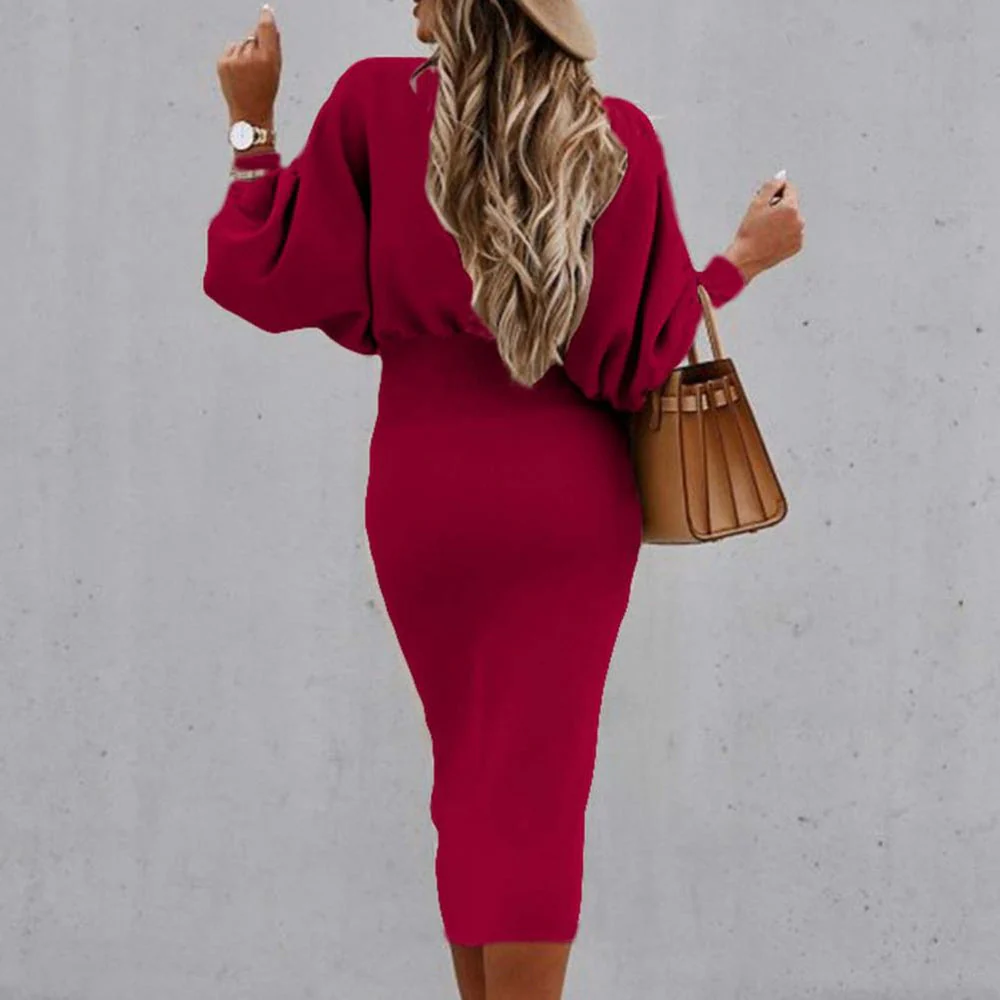 Edirin | Stylish Midi Dress - Image 3