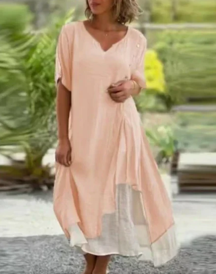 Eleanor | Dress of Cotton and Linen - Image 4