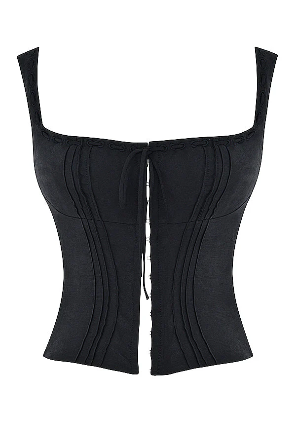 Elegant Corset-Inspired Top - Image 7